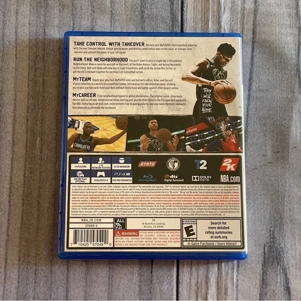 ✅HOST Pick✅ NBA 2K19 for PlayStation 4, Video Game
